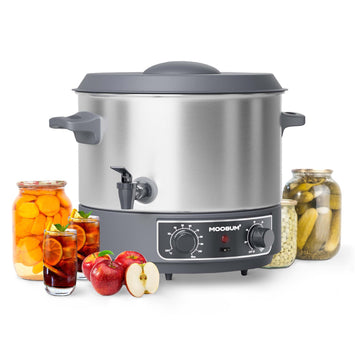 19 QT Electric Water Bath Canner, Temperature and Timer Control