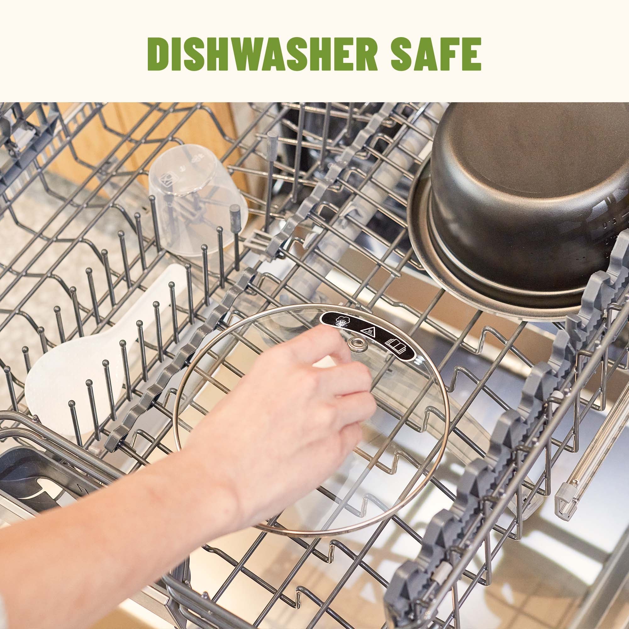 3-Cup Uncooked Ceramic Coating Small Rice Cooker, Black